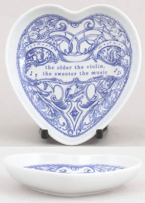 Tray Heart Shape Violin